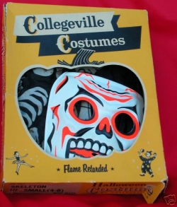 vintage halloween costumes in box