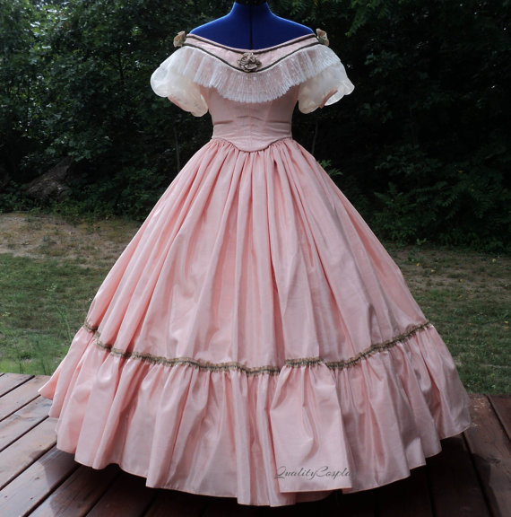 Civil War Ball Gown Costume