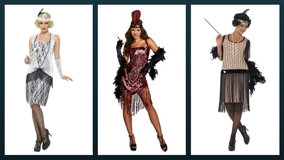 1920s Flapper Costumes for Halloween or New Year's