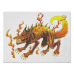 hellhound art for sale