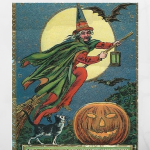Vintage Halloween Invitations